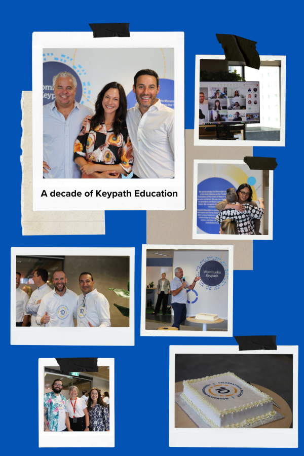 A photo collage of ӰEducation colleagues 